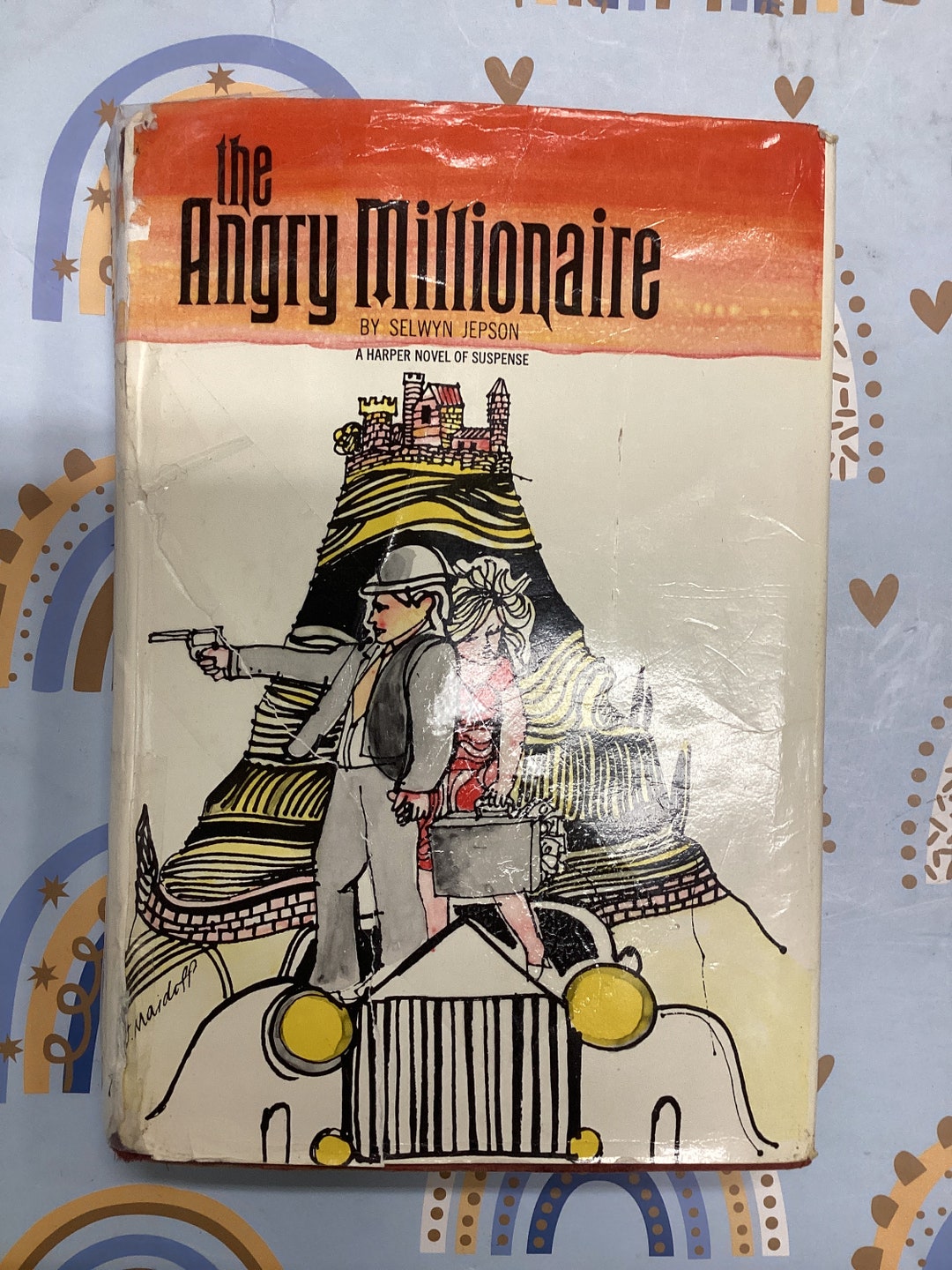 The ANGRY MILLIONAIRE by Selwyn JEPSON 1968 Vintage 1st Etsy