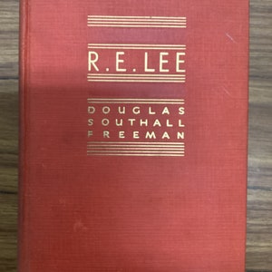 1934 R.E.LEE Vol2: A BIOGRAPHY by Douglass Southall Freeman. &quot;First Edition&quot;
