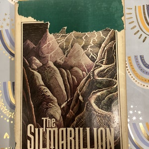 The SILMARILLION Vintage First American Edition First Printing Hardcover Book 1977 By JRR TOLKIEN Ed By Christopher Tolkien vg Collectible