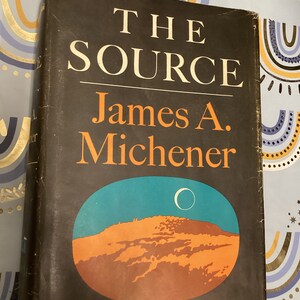 The SOURCE| Vintage First Edition Rare Hardcover Book  1965 By JAMES MICHENER Very Good Collectors Copy Very Good Condition