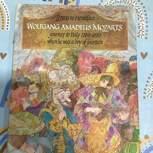 CARTAS A HORSEFACE: SER la historia del viaje de Wolfgang Amadeus Mozart a Italia 1769-1770 1975 Copia rara vintage para coleccionistas de tapa dura