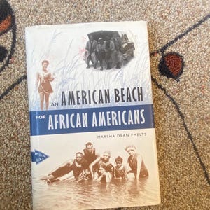 Vintage American Beach Erstausgabe: Hardcover-Sammelbuch der schwarzen Geschichte