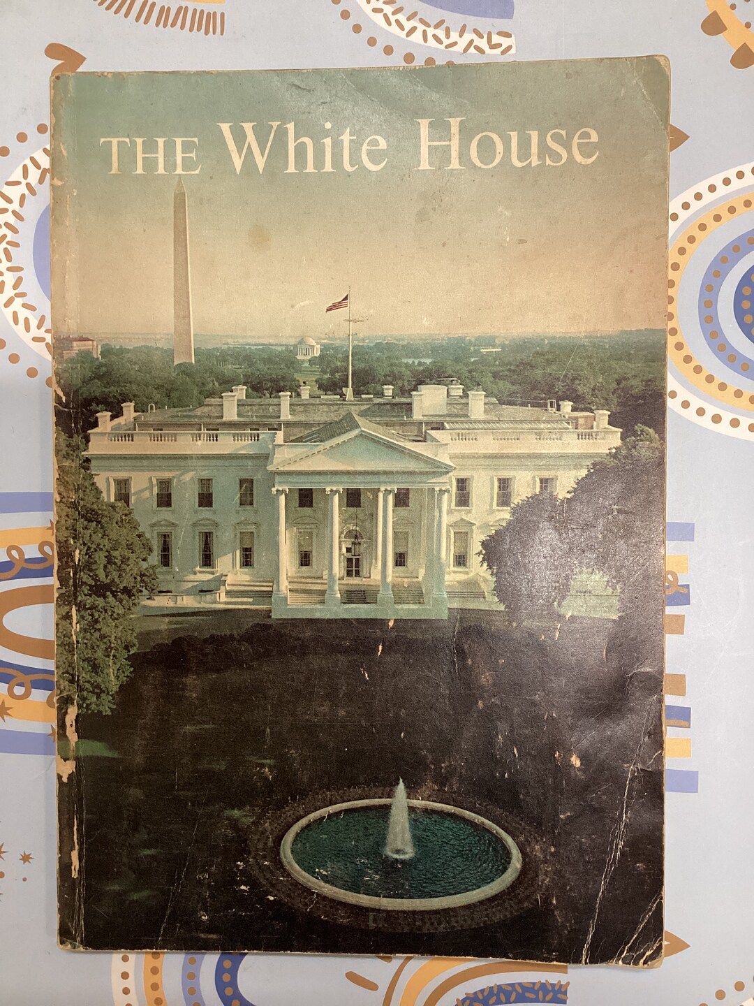 1964 White House Historic Guide Illustrated Decor & History Etsy
