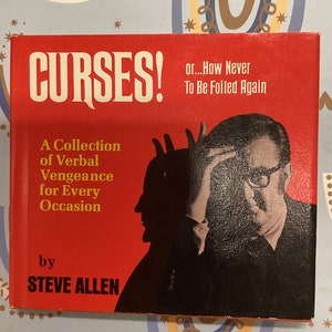 Curses! Steve Allen Verbal Vengeance Book - Signed 1st Edition