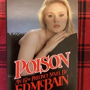 1987. &quot;POISON&quot; BY ED McBain. Book Club Edition. Hardcover Book. Very Good.
