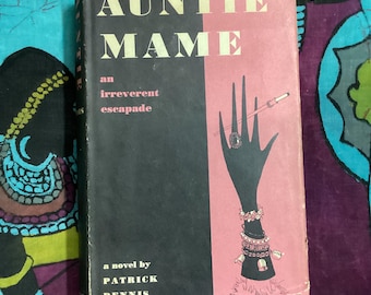 マダムMAMEです Auntie Mame: Rare 1955 First Edition Hardcover Book - Etsy