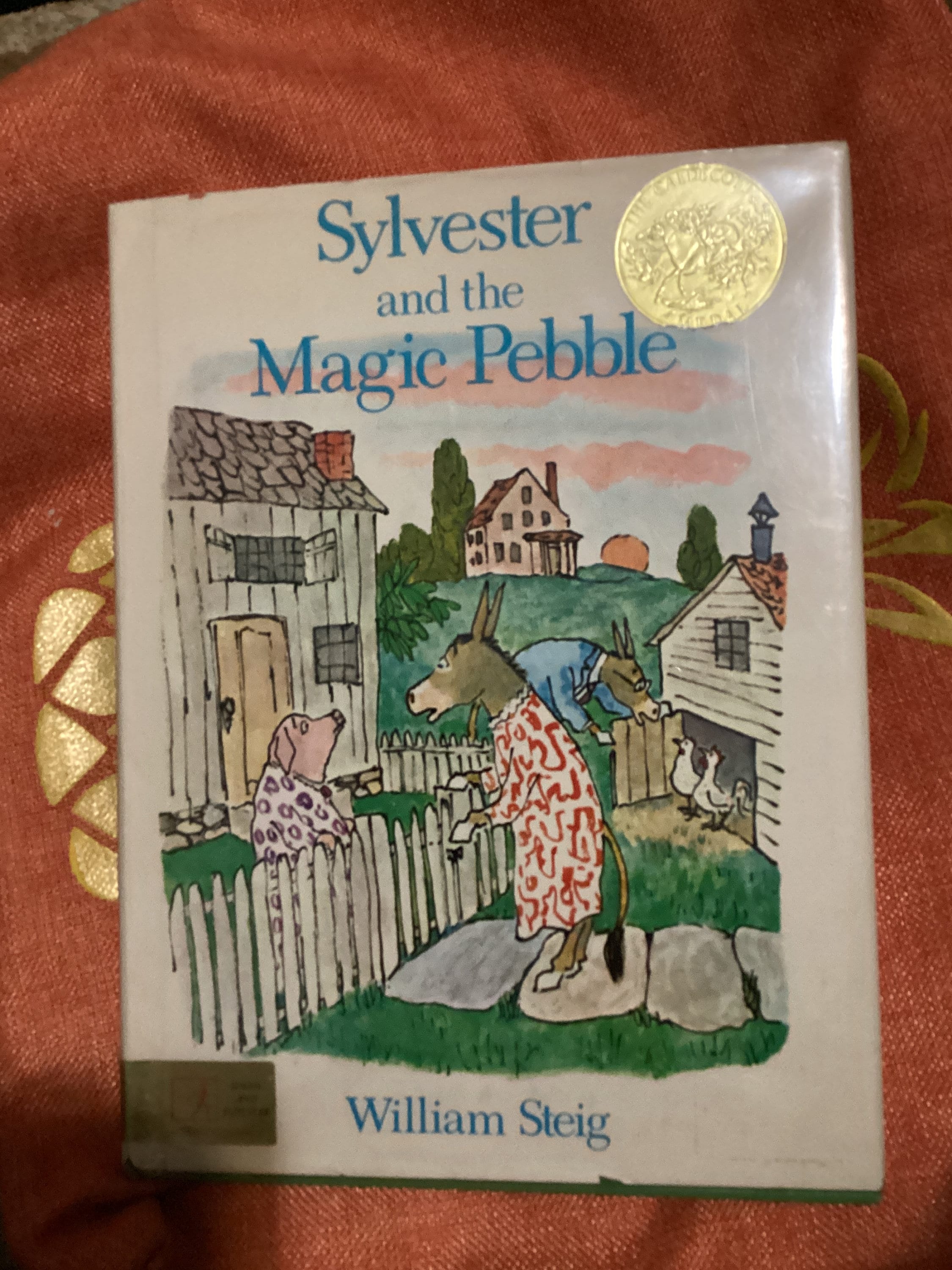 SYLVESTER and the MAGIC PEBBLE by William Steig 1969 Vintage