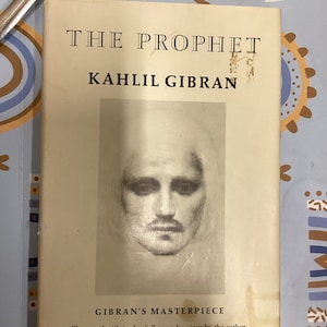 The Prophet by Khalil Gibran, 1962 Hardcover Edition, Vintage Collector&#39;s Book