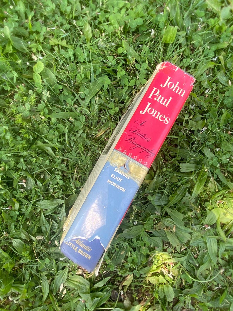 John Paul Jones Biography: Vintage 1st Edition Hardcover Book, 1959 - Etsy