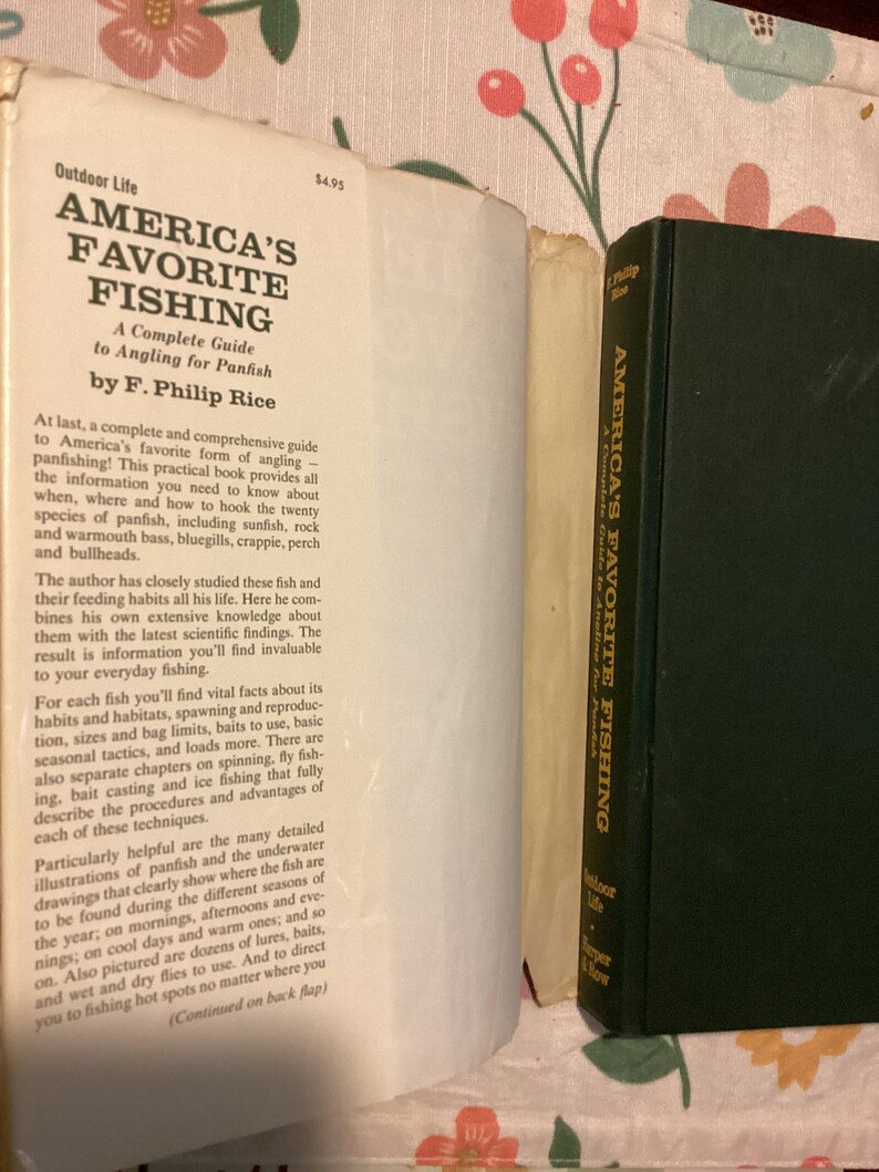 Vintage Panfishing Guide: America's Favorite Fishing by F. Philip Rice ...