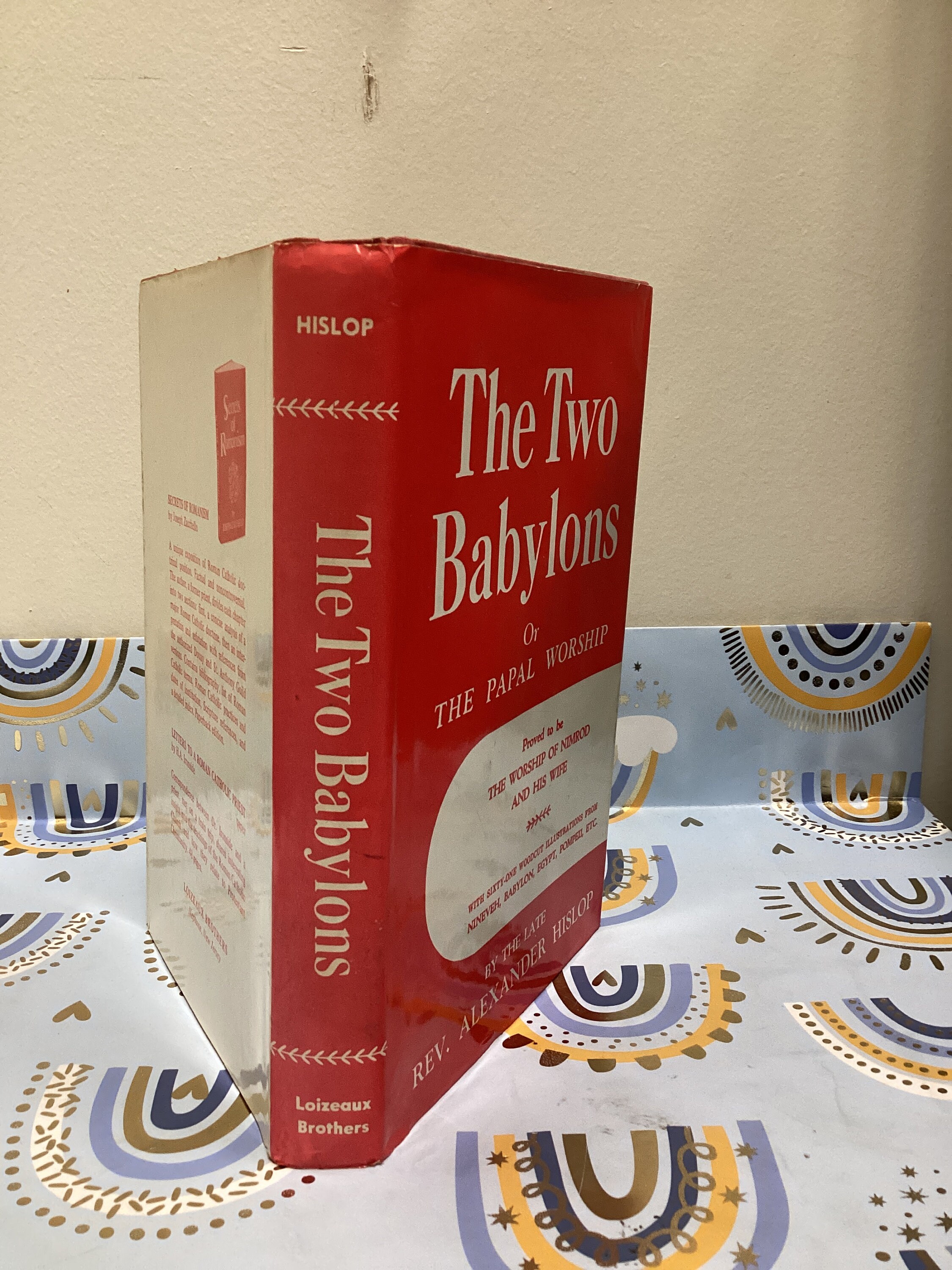 Las dos Babilonias Libro: 1959 Alexander Hislop, Culto papal - Etsy México