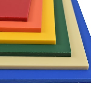 BuyPlastic King ColorBoard Plastic Sheet , Colored HDPE Board, High Density Polyethylene Panel