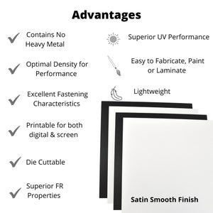 BuyPlastic Expanded PVC Plastic Sheet , Polyvinyl Chloride Foam Board afbeelding 2