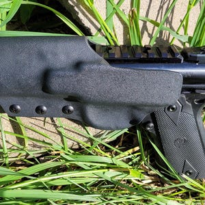 Ruger Mark IV Holster 22/45 Tactical Optic Cut Made for Suppressor image 4