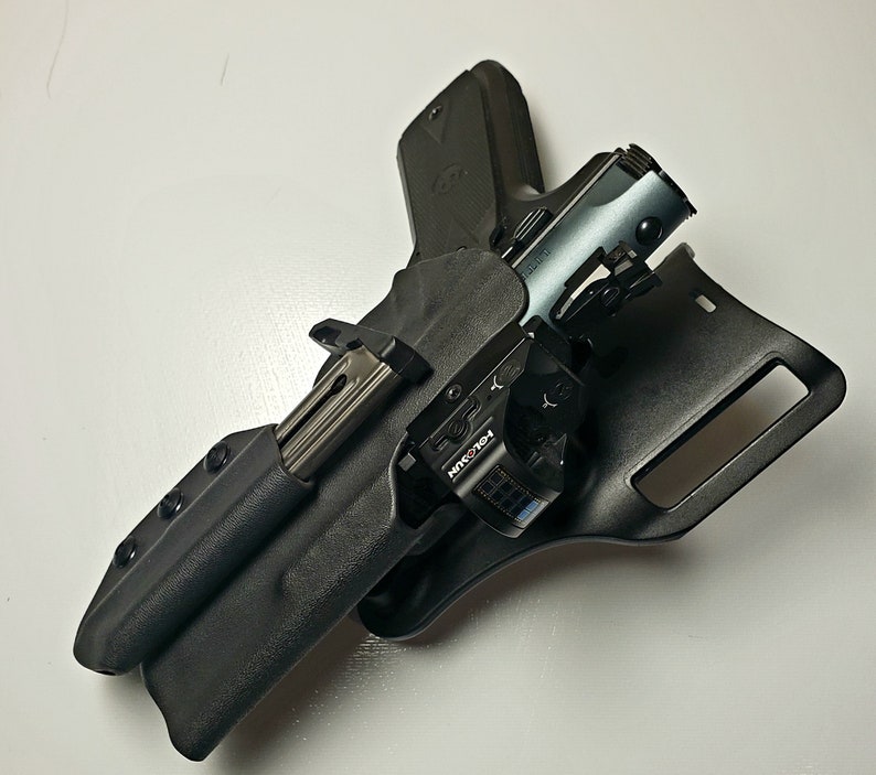 Ruger Mark IV Holster 22/45 Lite Optic Cut Made for Suppressor - Etsy