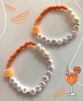 Holy Aperoli, Aperollin bracelet friendship bracelet, gift for girlfriend, mom, bracelet with orange or other sweet fruit beads