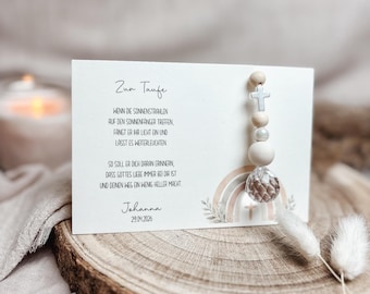 Suncatcher | Christening gift | First Communion gift | Baptism gift | First Communion gift idea | Confirmation gift |