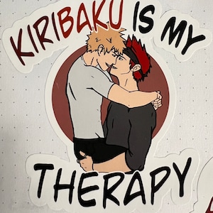 KiriBaku Therapy Sticker