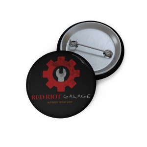 Red Riot Garage Button