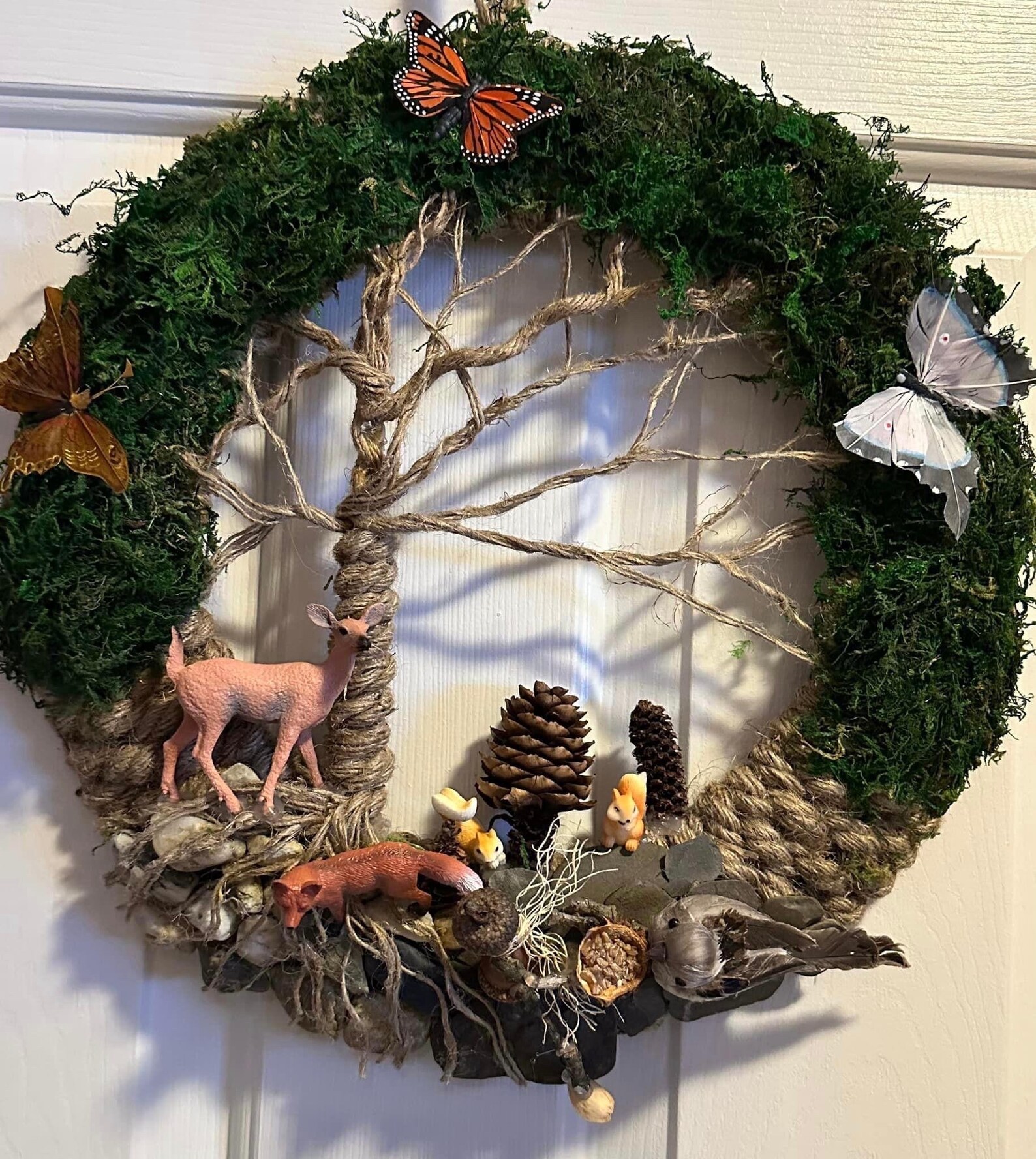 Personalized/custom Family Tree Wreath Etsy