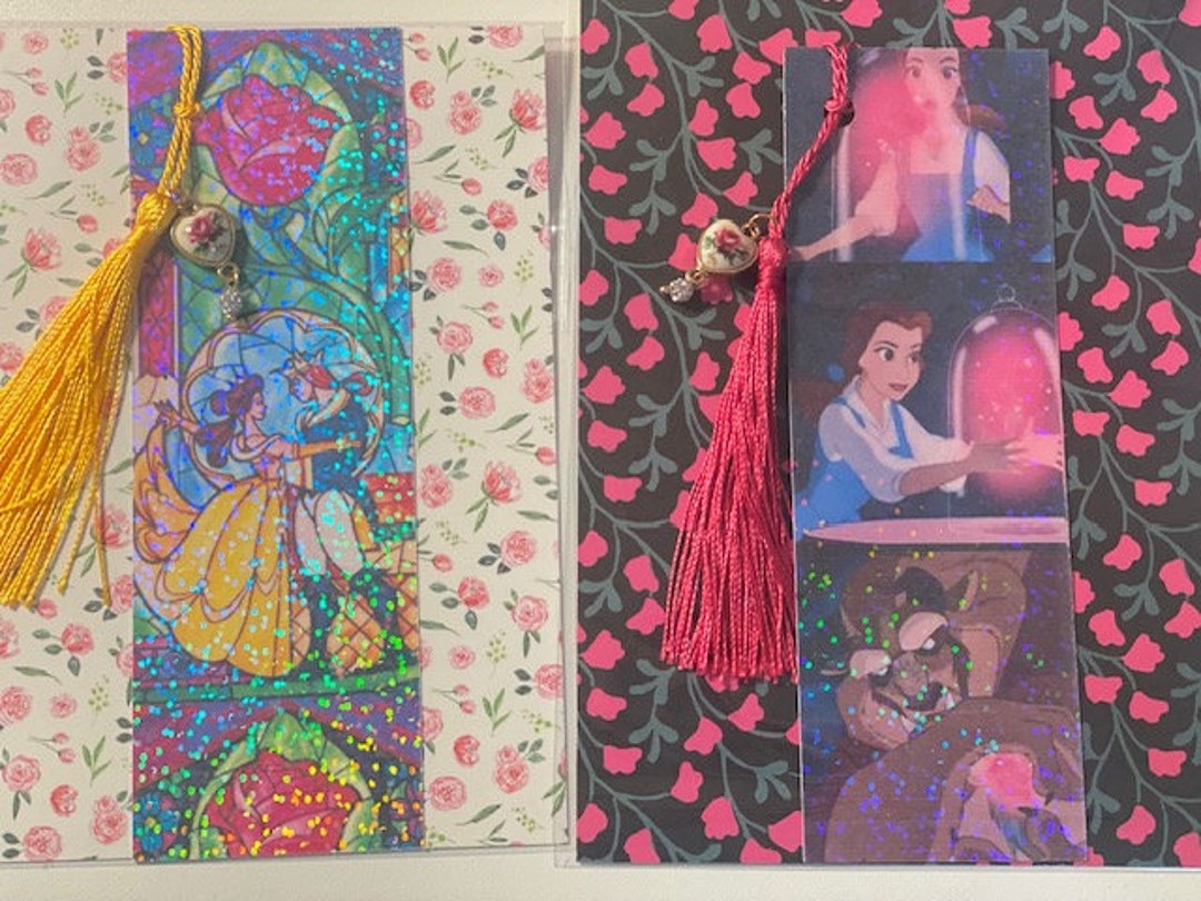 Limited Edition Beauty and the Beast Belle Holographic Bookmarks With ...
