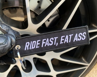 Drift Fast Eat Ass Sticker Decal JDM Funny butt car meme drift 7.5