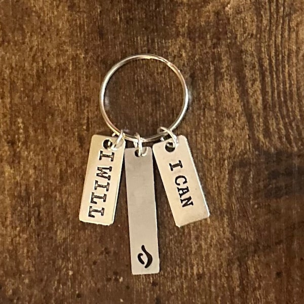 Empowering Recovery: NEDA Symbol Keychain for Anorexia and Bulimia, Recovery Encouragement, ED Recovery, Recovery Journey
