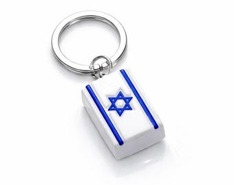 Israel Flagge Keychain | Jüdisches Stolzgeschenk