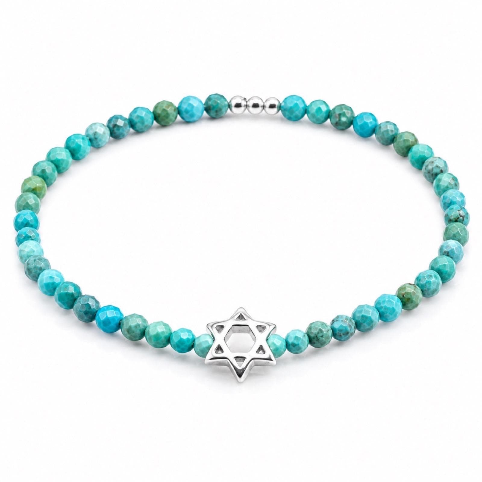 Turquoise Star Bracelet - Etsy