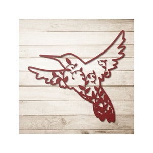 Hummingbird Metal Wall Art