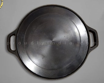 Buy Seasoned Cast Iron Dosa Tawa,Dosa Kallu, Traditional Chapati Kallu, Roti Maker, Iron Dosa Pan