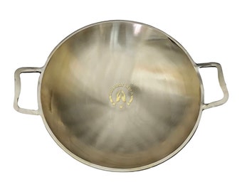 Golden Heavyweight Appam Patra Pan, Bronze Appe Pan, Buy Indian Aapa Kallu Online, Appachatty Online, Pure and Pre-seasoned, Cookware Gifts