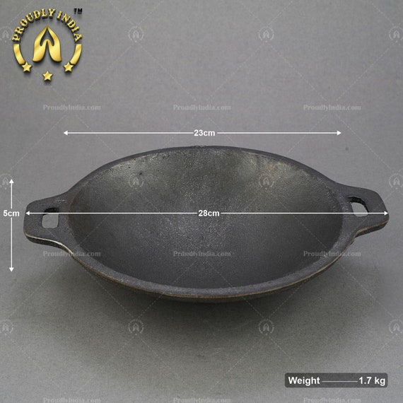 Cast Iron Appam Pan with Lid - 9