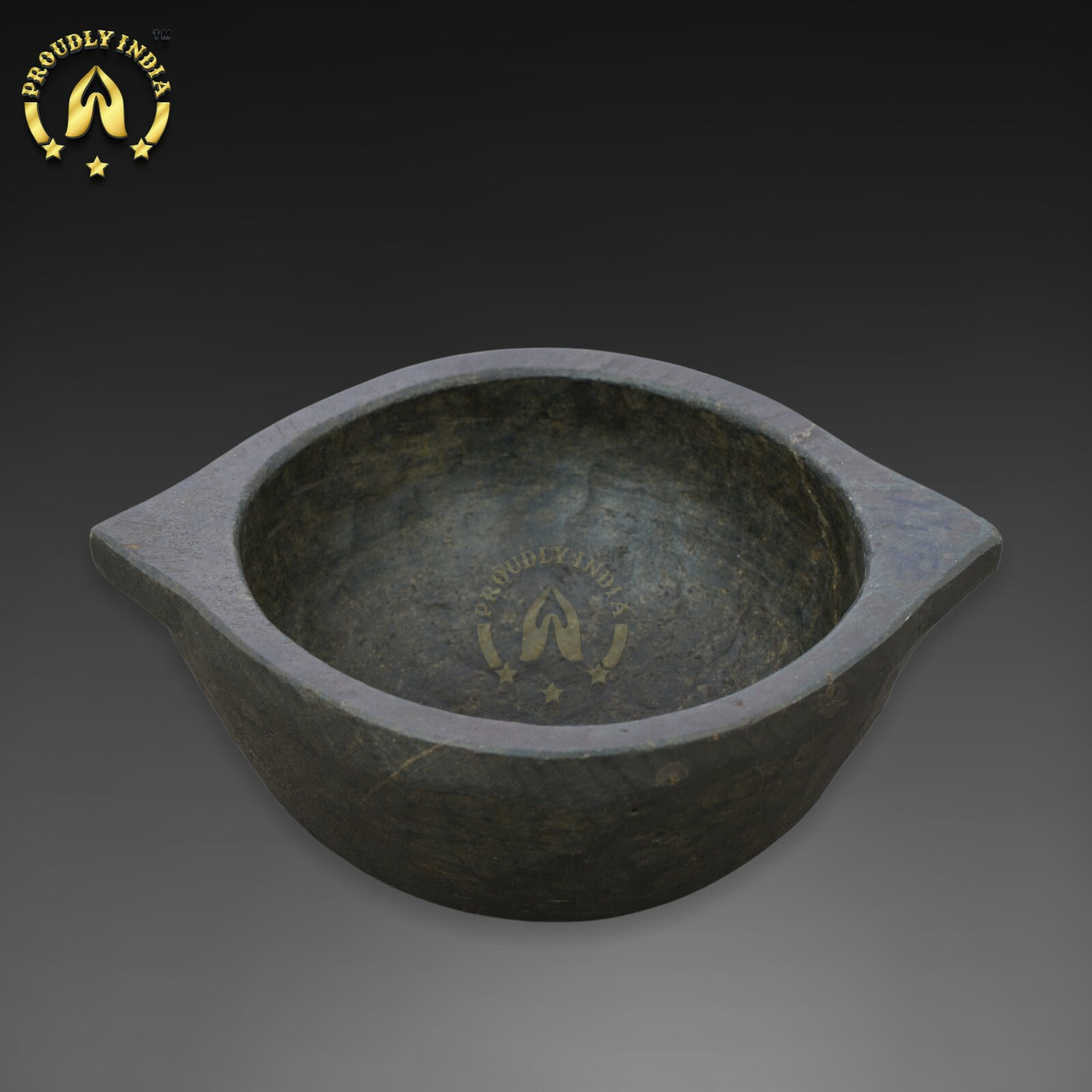 Ancient cookware Indian Soapstone pot