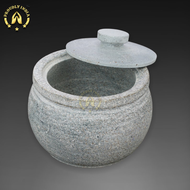 Non Seasoned Soasptone Jaadi,curd Pot,soapstone Curd Setter,yogurt Pot