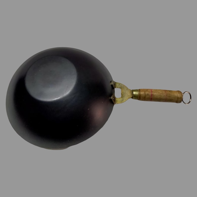 TheProudlyIndia Cast Iron Kadai Wok - Thumbnail 5