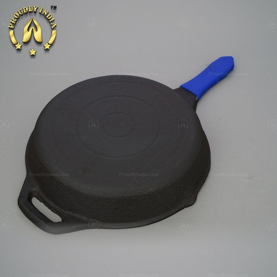 Iron Skillet Silicone Handle Cast Iron Skillet Frying Pan With Bonus Silicone  Grip,frying Pan With Silicone Handle,cast Iron Frying Pan, 