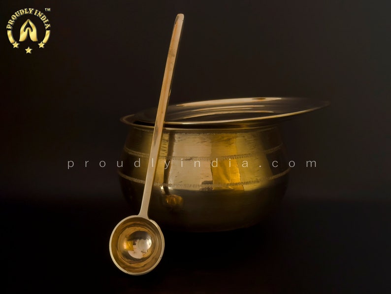 4 Liter Bronze Paruppu Uruli,vengala Paruppu Urli for Cooking Gravy