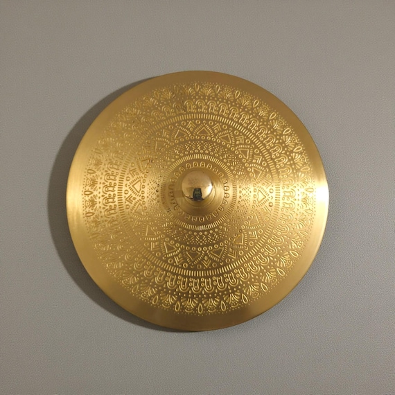 Brass Mandala Art Spice Box: Authentic Indian Masala Dabba, Handcrafted Authentic  Kitchen Container, Buy Spice Box Online