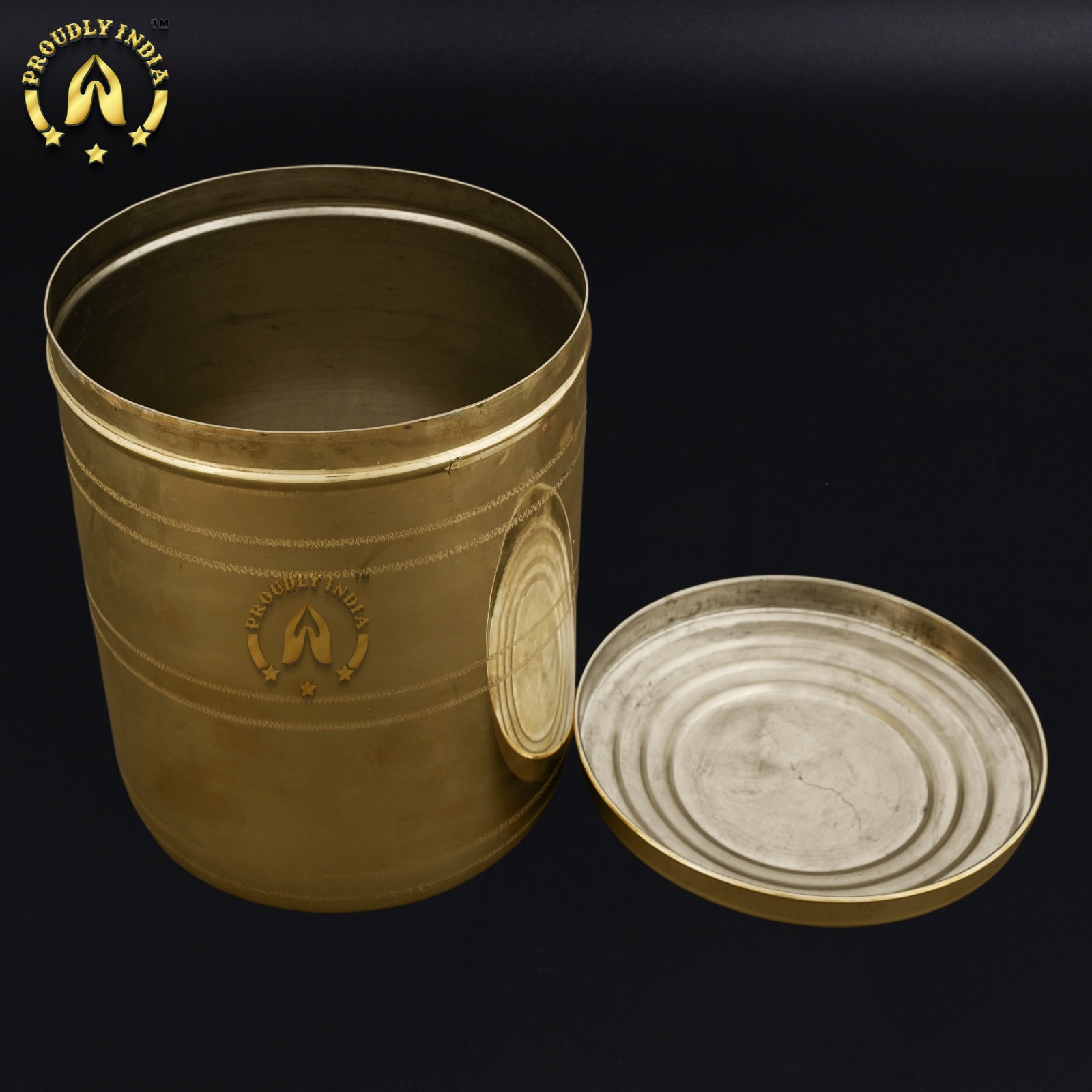 Oval Brass Container -  Canada