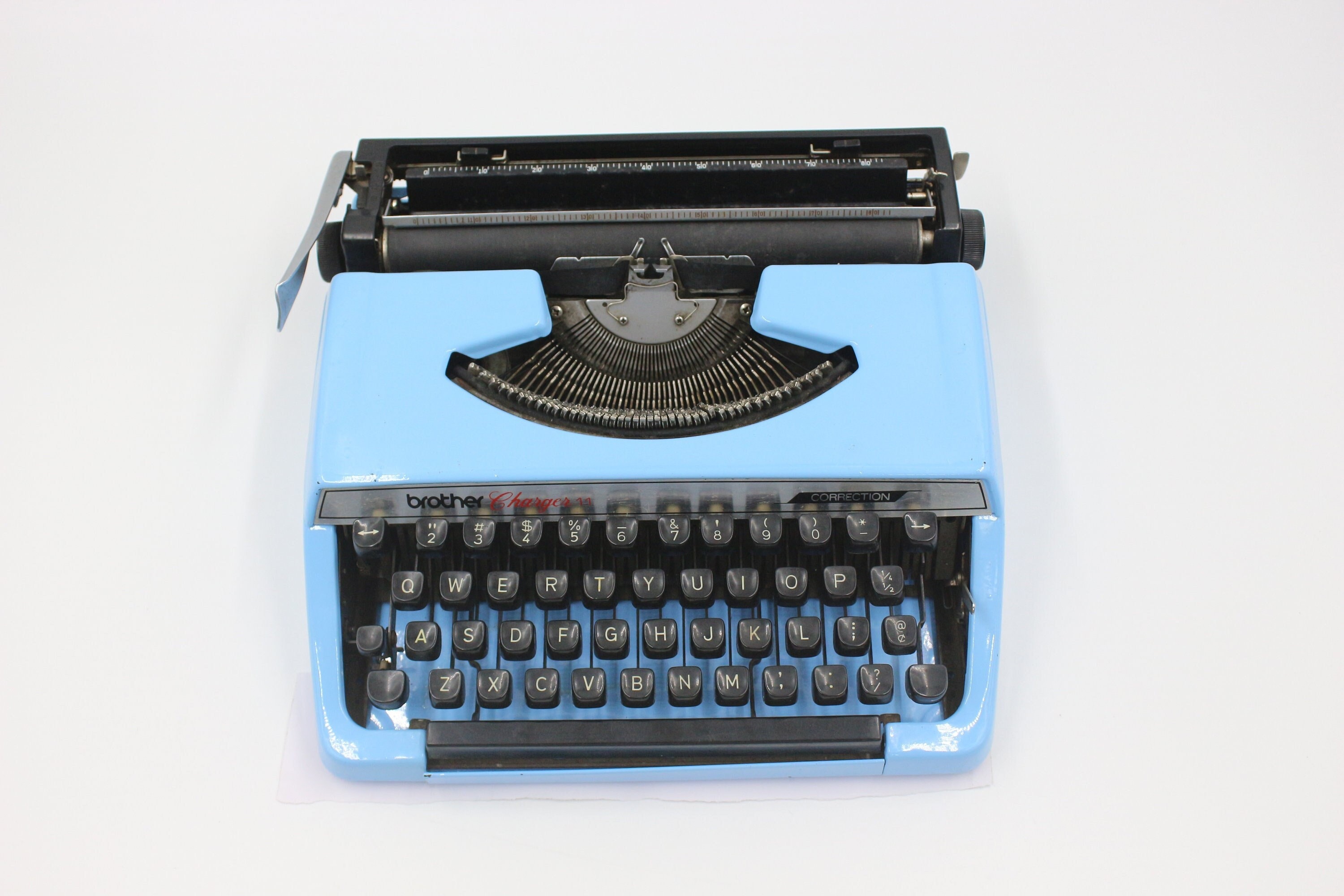 おもちゃのタイプライター 水色　アメリカ　ビンテージ　子ども il_fullxfull.5879227767_rkei.jpg