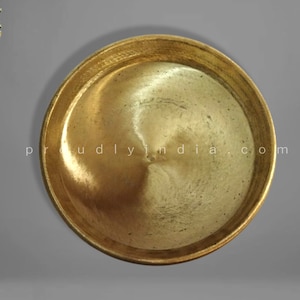 14 Kerala Bronze Uruli, Unpolished Vaarpu Cooking, Serving, Housewarming Gift, Indian Handicraft, Free Chattukam image 3