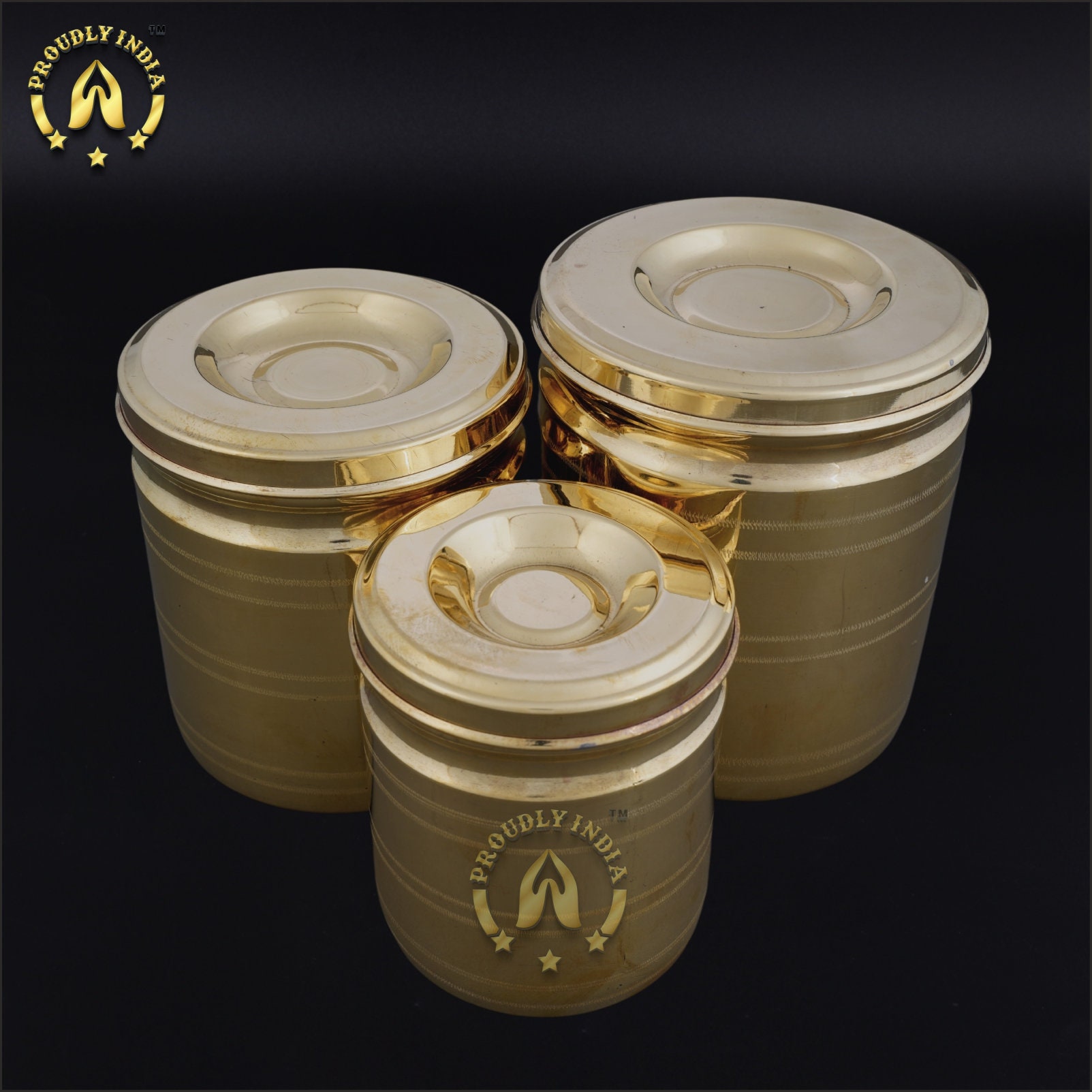 Brass Canister Set -  Canada