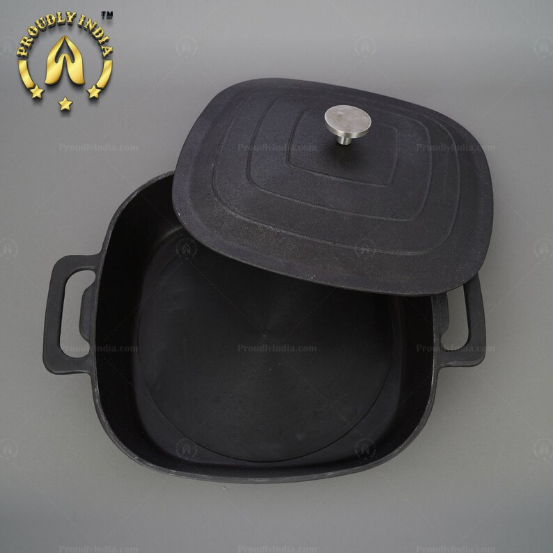 Dutch Oven, Cast Iron Dutch Oven, Biryani Pot, Cooking Pot With Lid