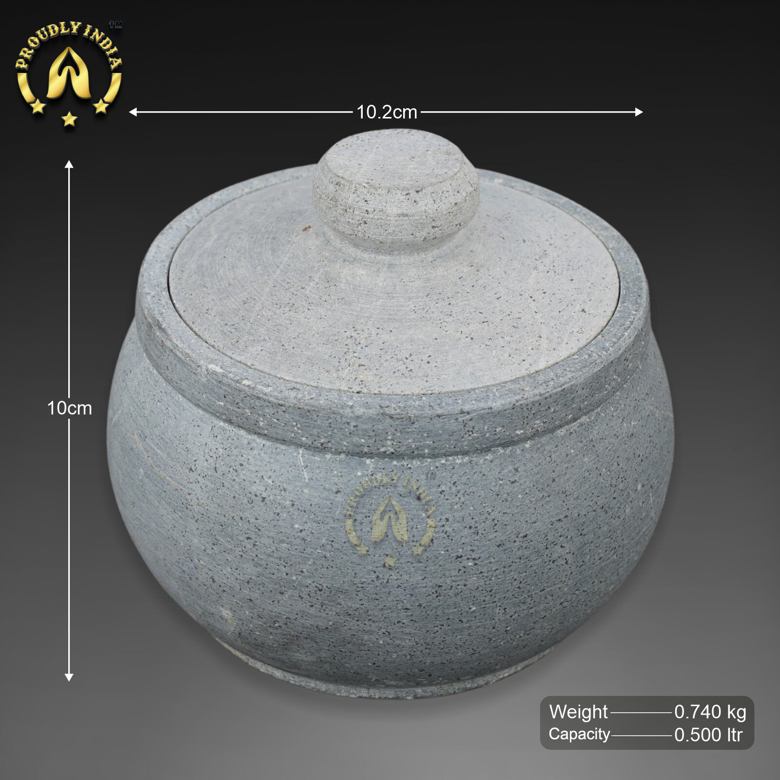 Non Seasoned Soasptone Jaadi,curd Pot,soapstone Curd Setter,yogurt Pot