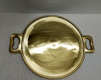 Double Handle Bronze Dosai Pan, Dosa Tawa, Dosa Kallu, Bronze Dosa Tawa, Bronze Chapati Pan, Indian Tawa, Traditional Mannar dosa Tawa