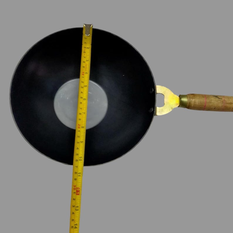 TheProudlyIndia Cast Iron Kadai Wok - Thumbnail 4