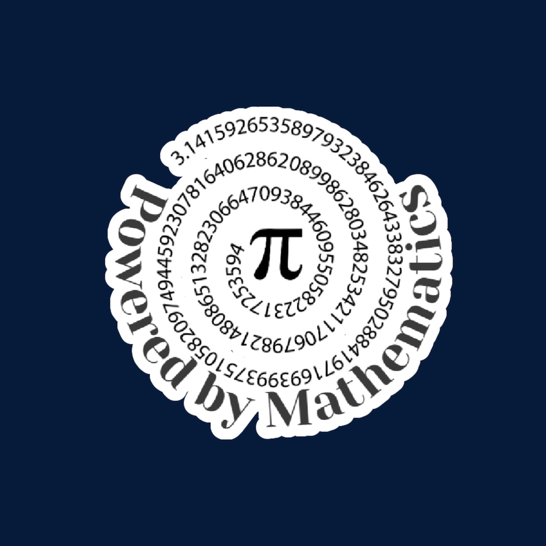 Apothem Sticker Math Powered by Mathematics STEM Stickers,engineer and Scientist Sticker ...