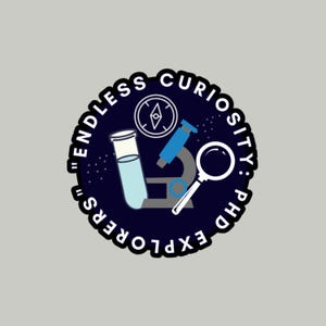Etiqueta dos exploradores do doutoramento presente da etiqueta da graduação do doutor, etiqueta da garrafa de água do doutor presente do estudante médico, etiqueta do portátil do doutoramento