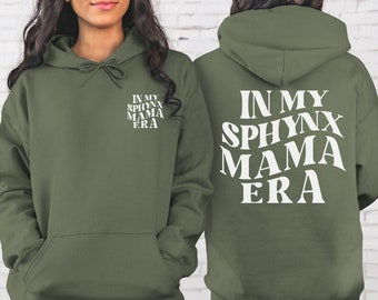 In My Sphynx Cat Moms Era Hoodie,Funny Sphynx Mama Sweatshirts,Gift For Sphynx Cat Mom Tee,Sphynx Mom Tee,Sphynx Cat Mom Gift,Pet Owner Gift